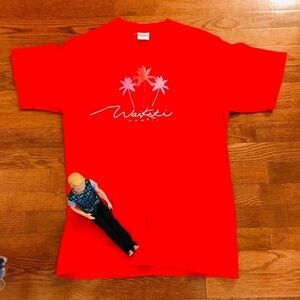 Waikiki SOUVENIR RED SHIRT MEDIUM